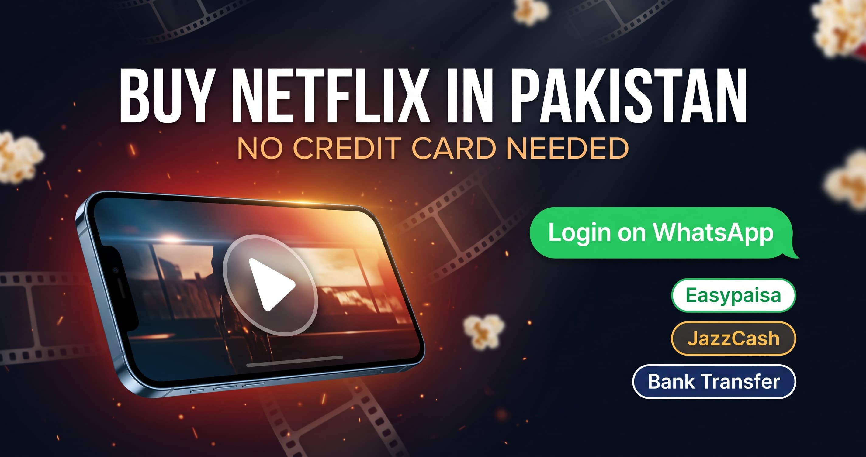How to Buy Netflix in Pakistan with Easypaisa, JazzCash or Bank Transfer