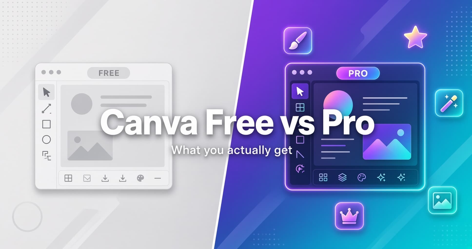 Canva Free vs Pro: What You Actually Get